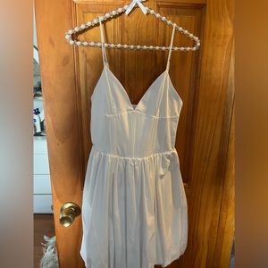 White zara dress🤍